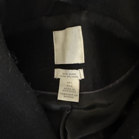 H&M wool blend winter coat - Picture 2 of 6